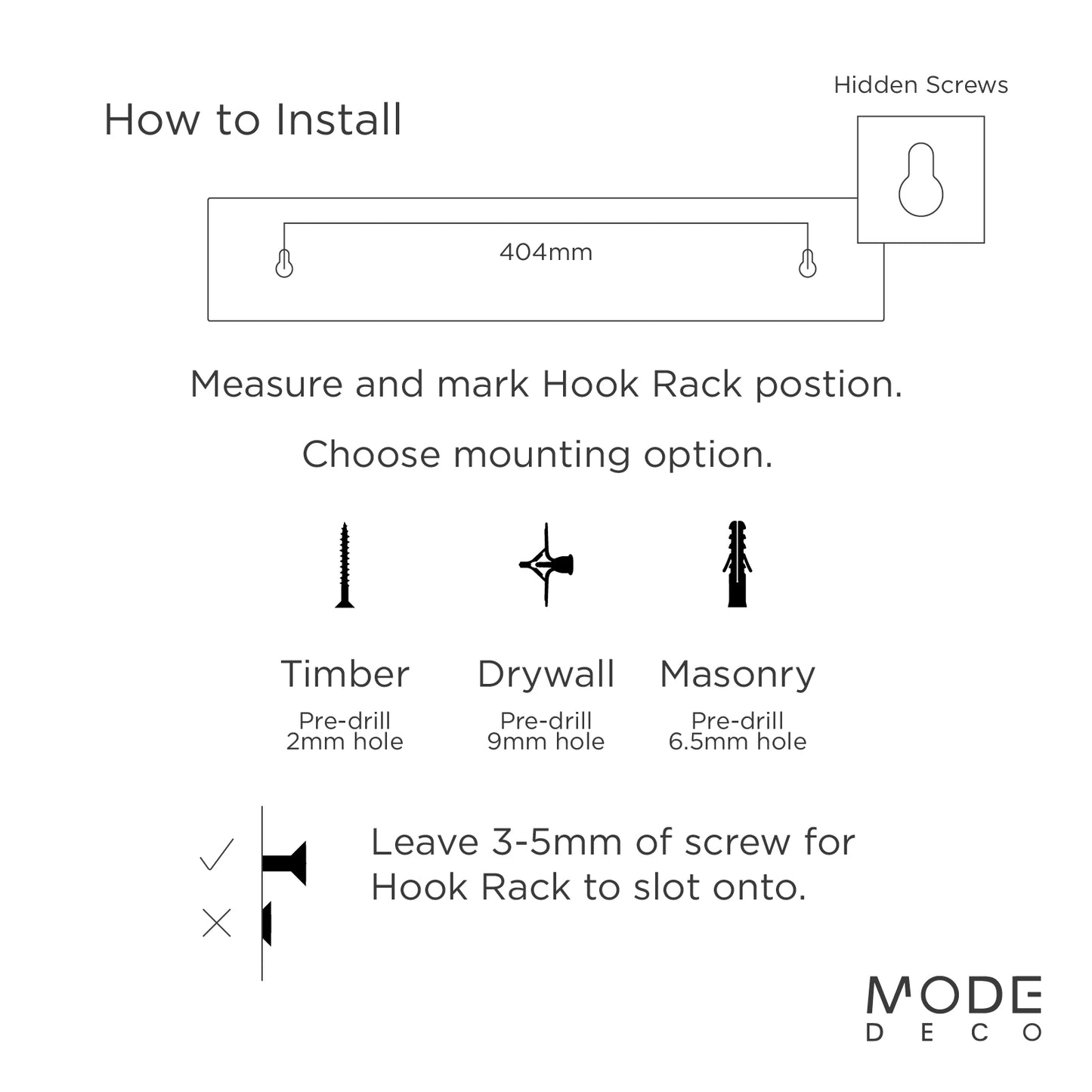 4 Brass Cow Hooks on Oak Board Hook Rack